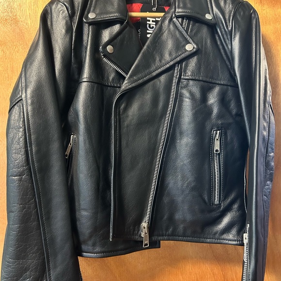NWT Straight to Hell Leather Jacket - Picture 5 of 7